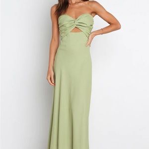 Petal & Pup Rosetta Olive Dress